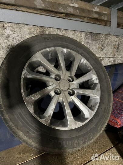 Литье диски r15 4x100 на hyundai solaris