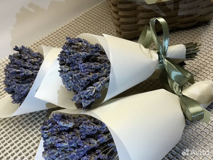 Лаванда сухоцвет букет