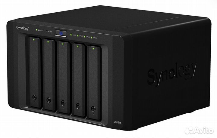 Сетевое хранилище Synology DS1515+ с HDD 5 шт