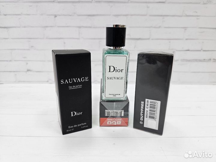 Духи мужские Dior sauvage тестер на маслах