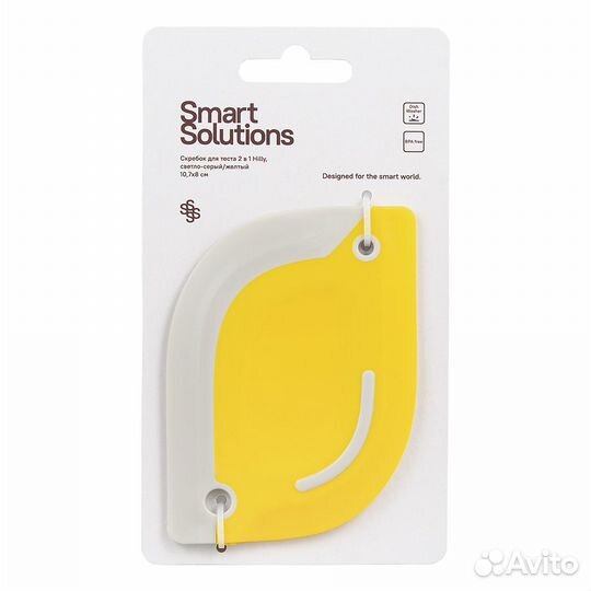 Скребок для теста 2 в 1 SMART Solutions Hilly