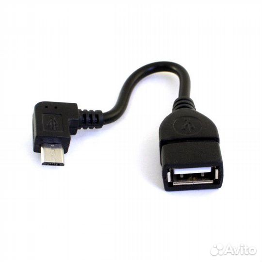 OTG кабель USB угловой