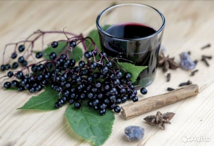 Сироп бузины + консультация врача