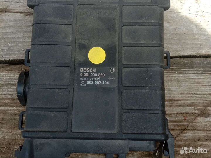 Блок управления motronic bosch для audi 80