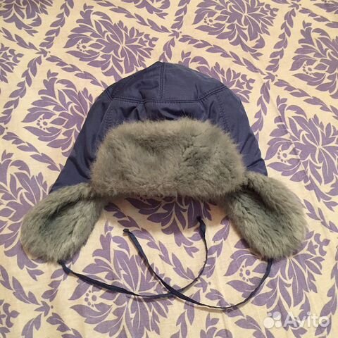 Тёплая зимняя шапка на мальчика