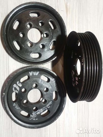 Датчик давления масла в гур и шкив гур VAG