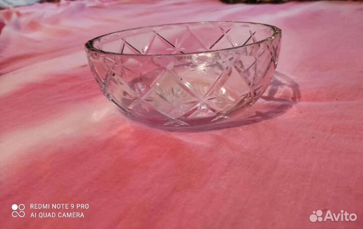 Хрустальная салатница