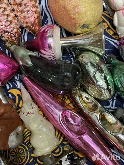 Елочные игрушки СССР