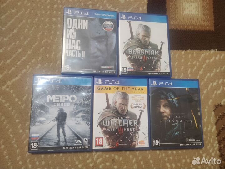 Игры для приставок ps4