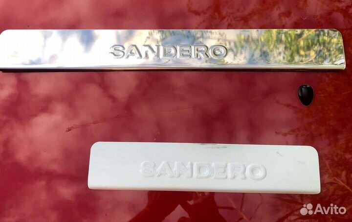 Накладки на пороги Сандеро