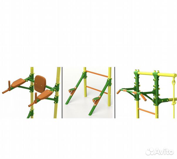 Детский спортивный комплекс уличный новый