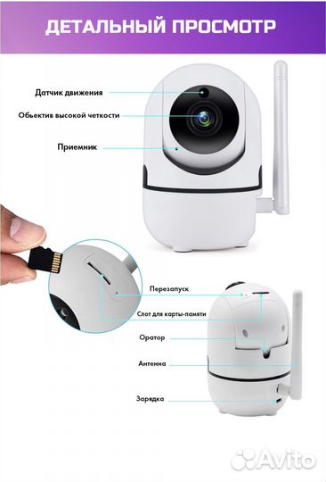 Камера видеонаблюдения wifi