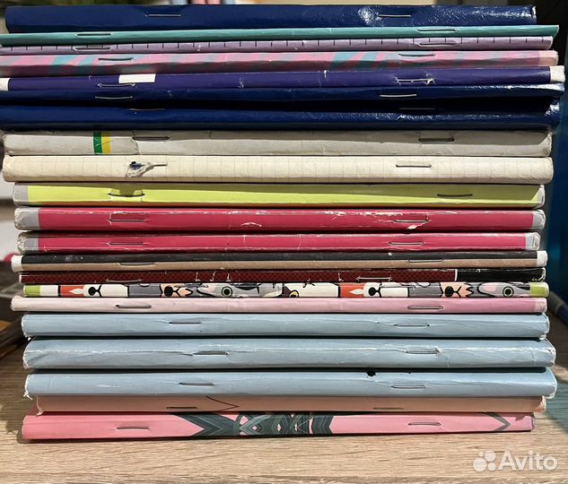 Тетради для черновиков, бумага в клетку