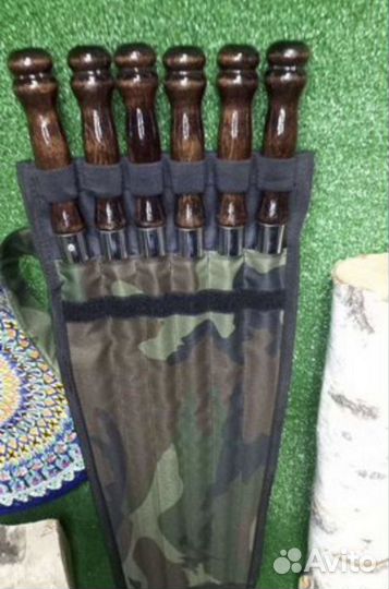 Hабор шампуров в чехле