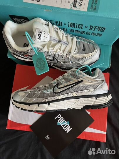 Nike P6000 Metalic Silver оригинал