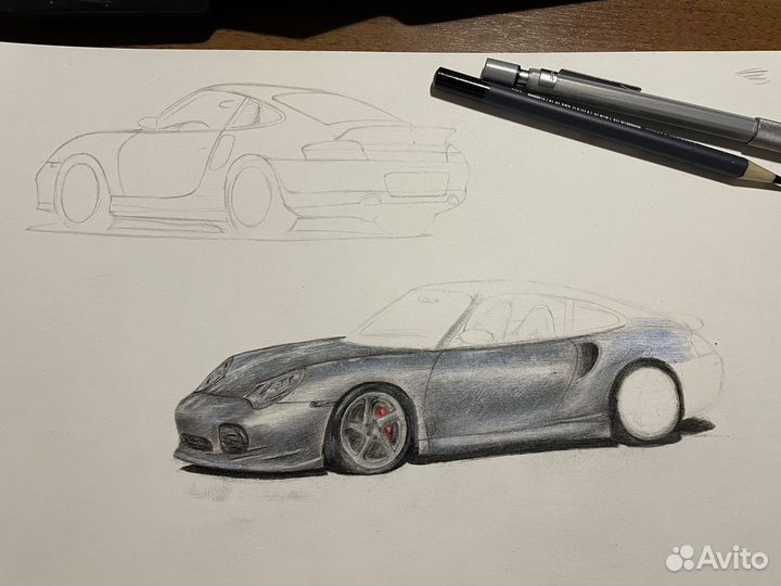 Рисунки авто на заказ