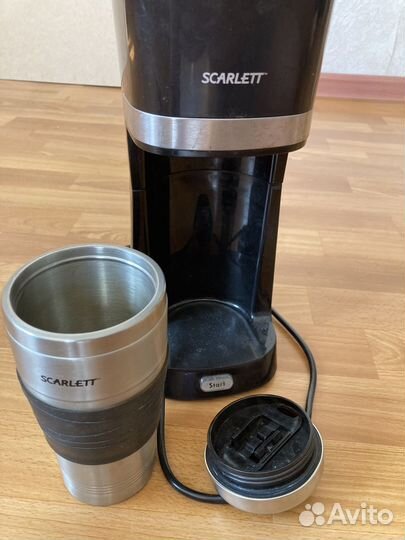 Кофеварка туристическая походная Scarlett 33002