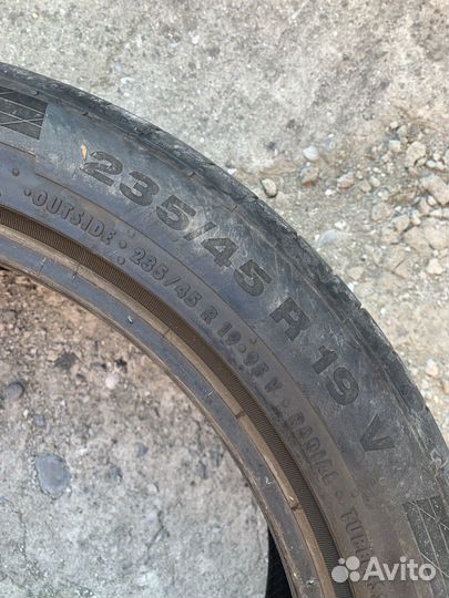Continental ContiSportContact 5 235/45 R19