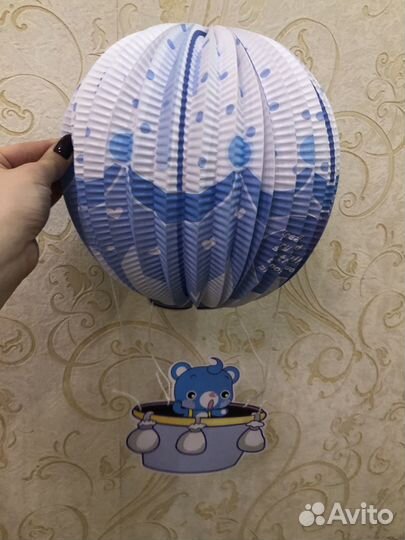 Воздушные шары бумажные на день рождение