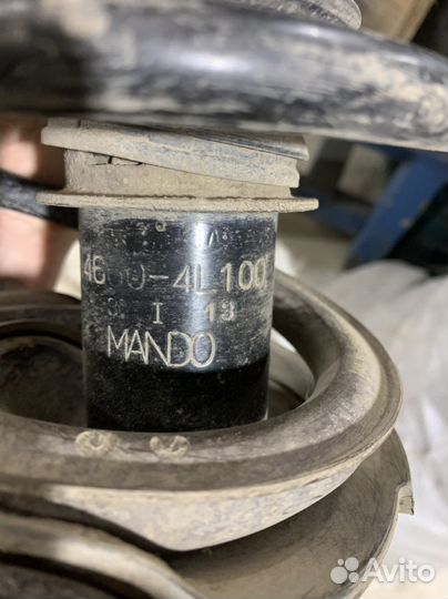 Стойки передние kia rio 3/hyundai solaris 1