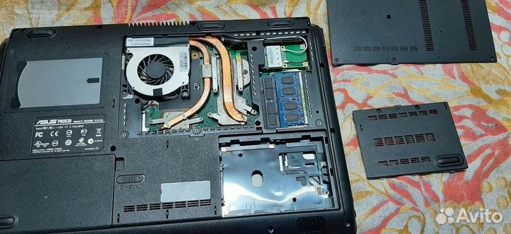 Ноутбук asus pro63d в разбор