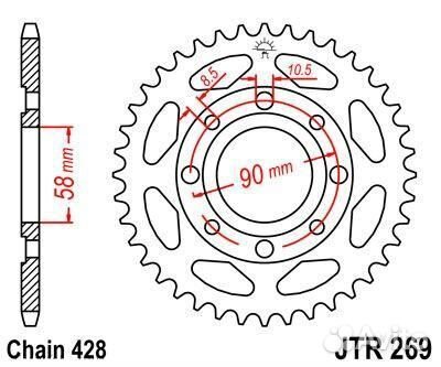 Новая оригинальная Звезда JTR 269.41