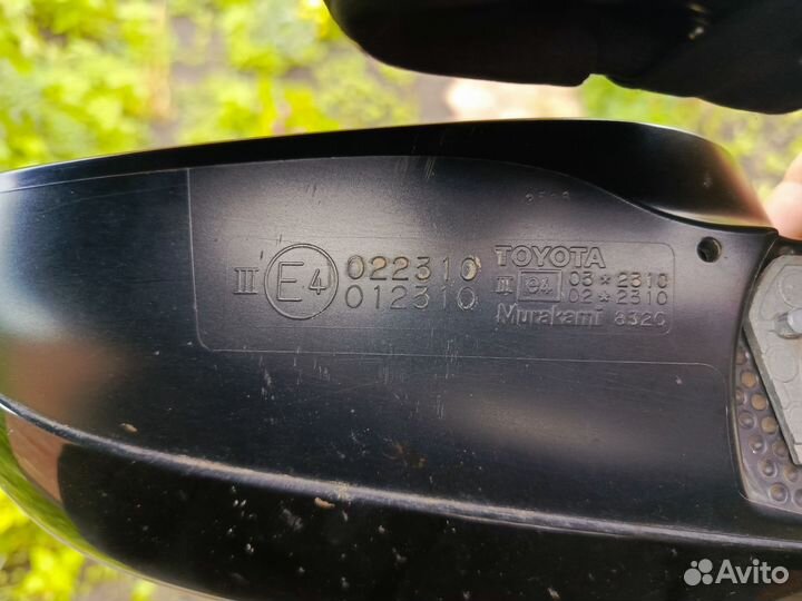 Зеркало левое toyota corolla 150 7 контактов