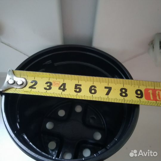 Горшки для цветов и рассады 9*8см,новые