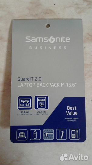 Рюкзак Samsonite GuardIT 2.0, 22.5 литра