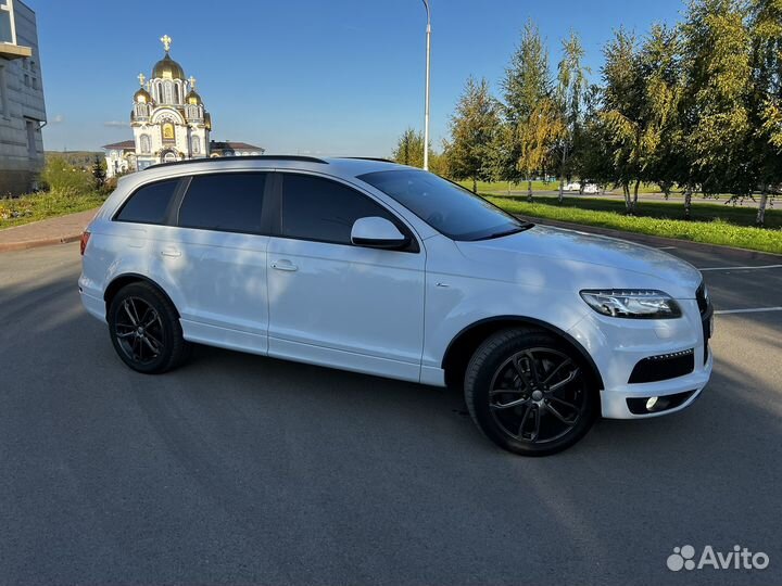 Расширители арок Audi Q7 4L S-line