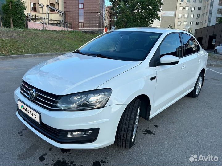 Volkswagen Polo 1.6 AT, 2019, 164 000 км