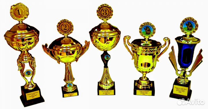 Спортивные кубки, медали, грамоты