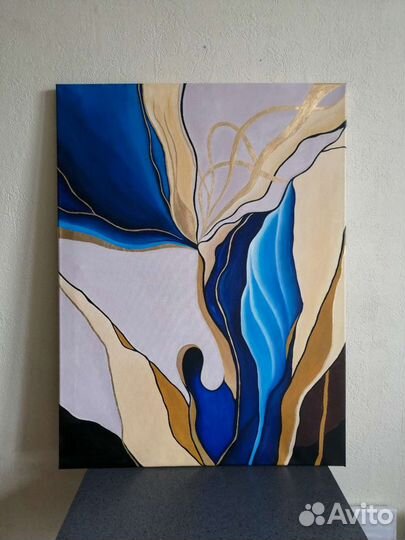 Интерьерная картина поталь