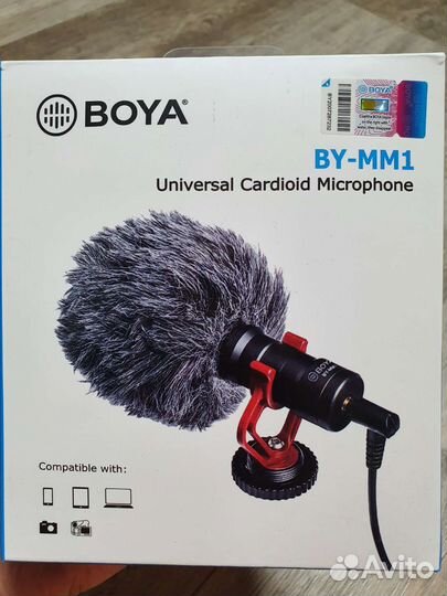 Микрофон накамерный boya BY-MM1