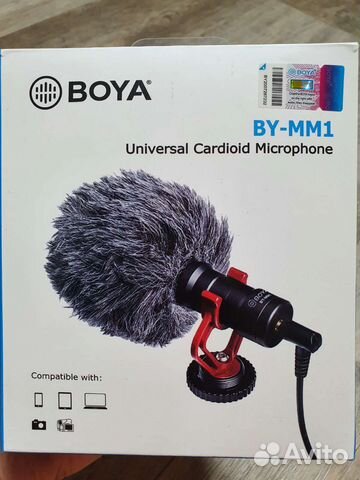 Микрофон накамерный boya BY-MM1