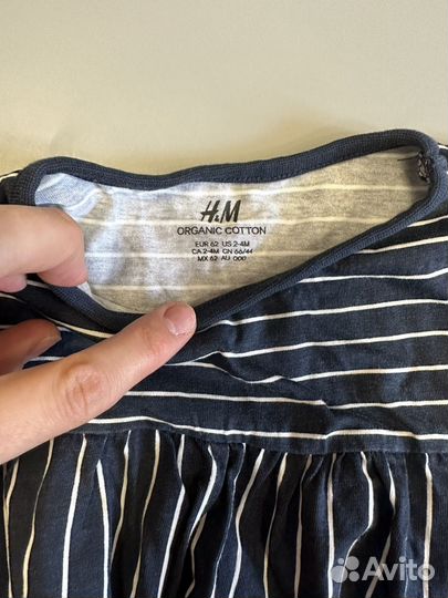 Платье для девочки hm 62