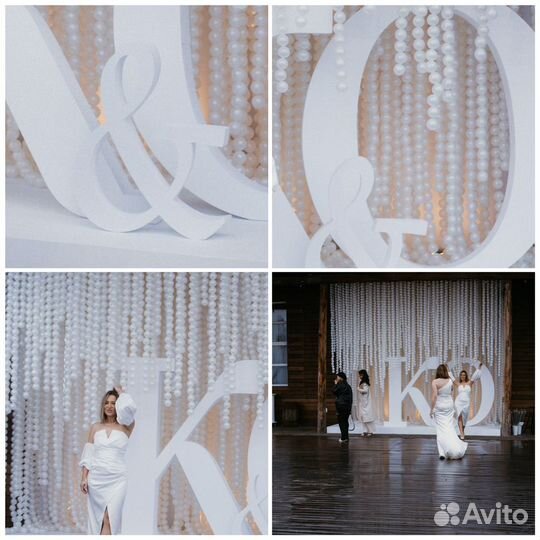 Аренда свадебного декора