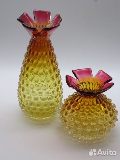 Коллекционная ваза Ананас Чехословакия