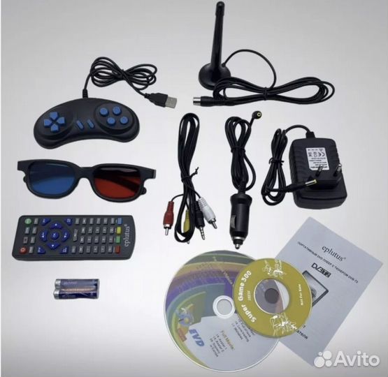 Телевизор портативный DVD плеер eplutus EP-1404T