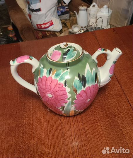 Чайник заварочный СССР Дулево