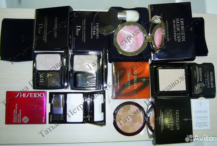 Guerlain, Dior, Shiseido, Yves Rocher, Paula Dorf