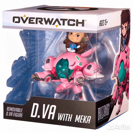 Фигурка D.Va & meka Overwatch Cute but Deadly