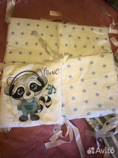 Бортики в детскую кроватку