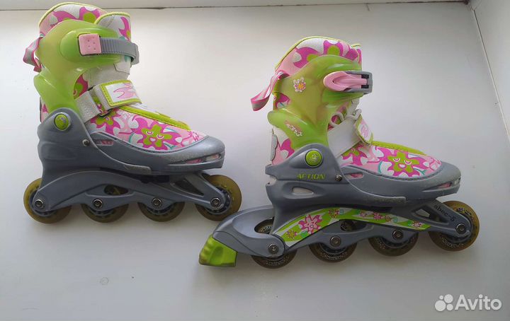 Детские роликовые коньки раздвижные