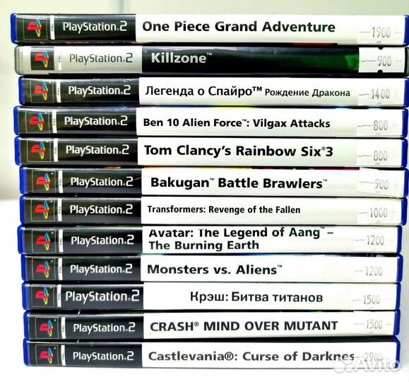 Sony PlayStation 2 игры