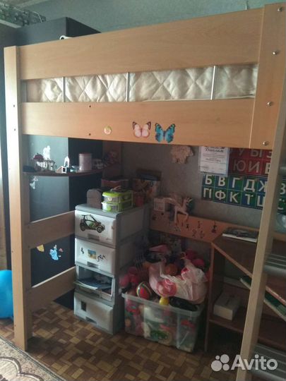 Кровать чердак