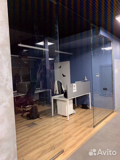 Офисные стеклянные перегородки под ключ