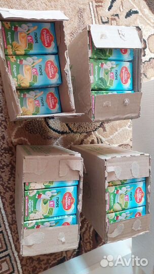 Пюре детское сады придонья