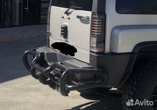 Силовые бампера (кенгурятник) hummer h3