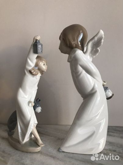 Любопытный ангел Lladro